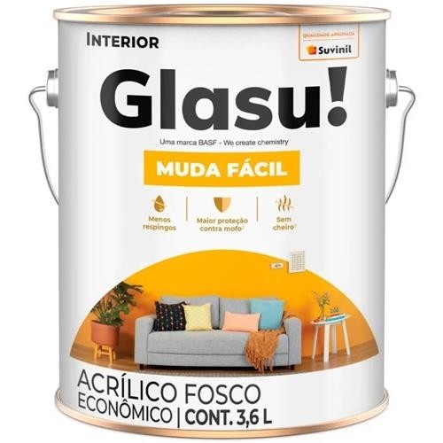 GLASU! MUDA FACIL BRANCO 3,6L - UNI