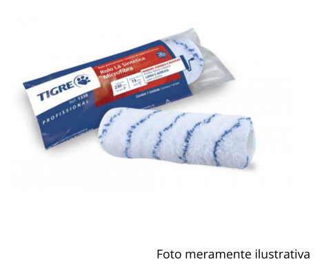 TIGRE ROLO PRO MICROFIBRA 1336 23 CM S/ SUP - UNI